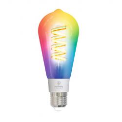 Lâmpada led smart wifi ST64 6W RGB Taschibra